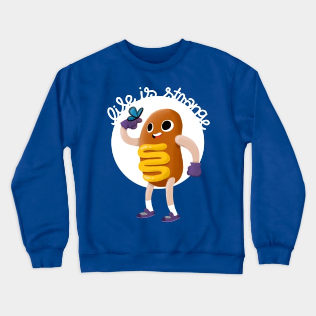 Life is Strange - Hawt Dawg Man Crewneck Sweatshirt by Schlogger